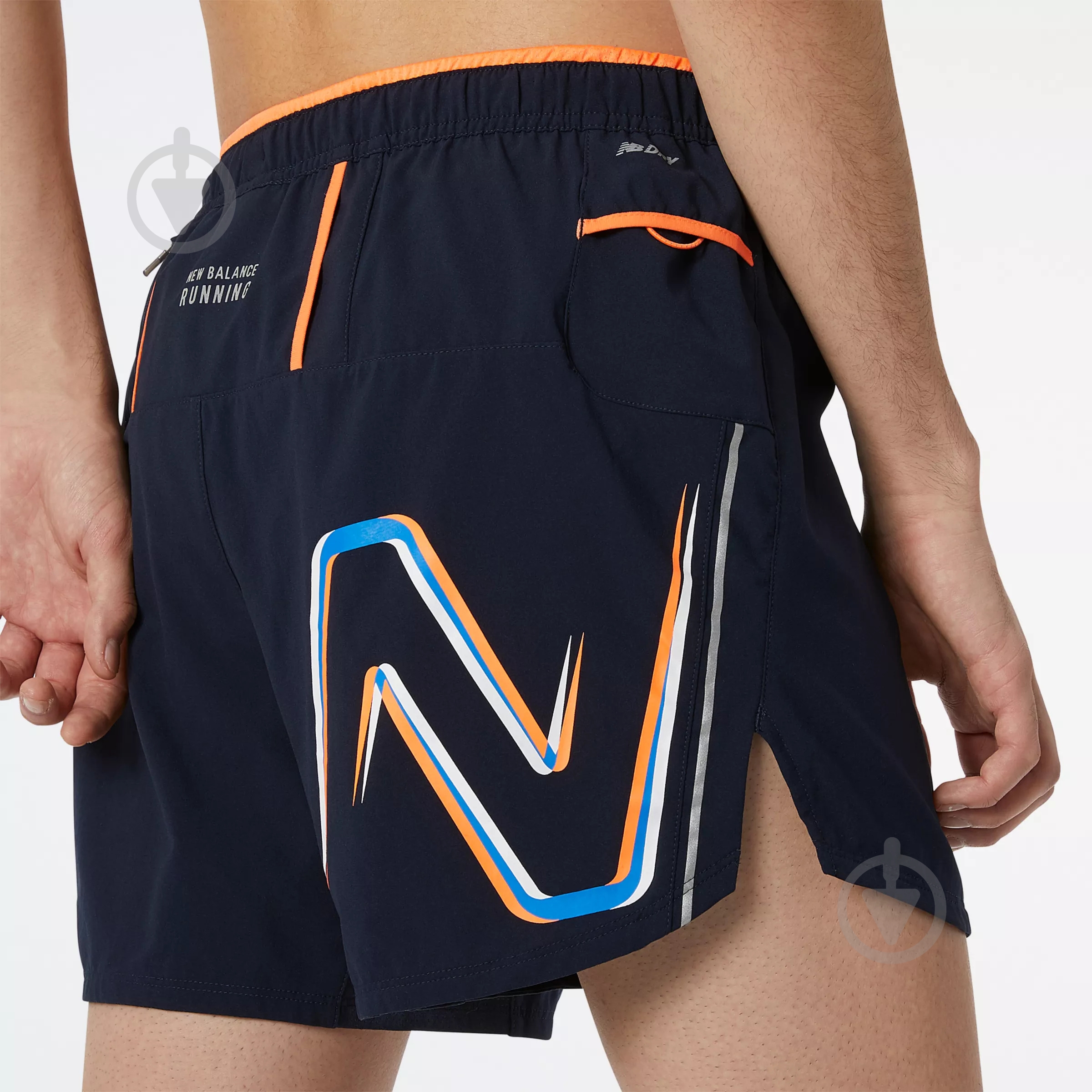 Шорты New Balance MS21278ECL р. M синий - фото 4 Шорты New Balance MS21278ECL р. M синий - фото 4