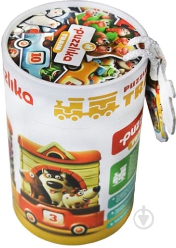 Игрушка-пазл Левеня Поезд - фото 1 Игрушка-пазл Левеня Поезд - фото 1