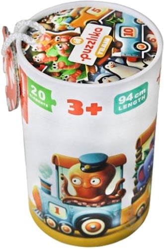 Игрушка-пазл Левеня Поезд - фото 2 Игрушка-пазл Левеня Поезд - фото 2