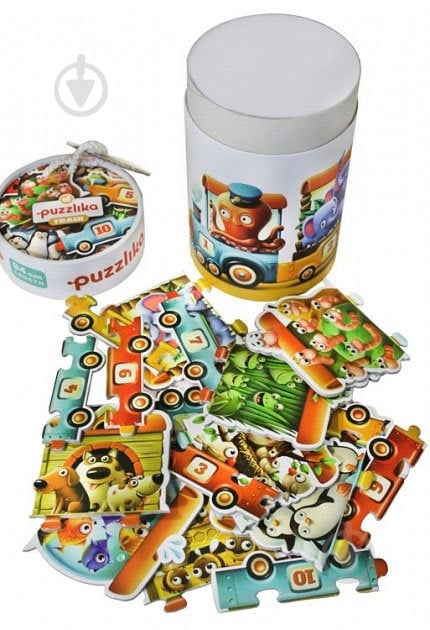 Игрушка-пазл Левеня Поезд - фото 4 Игрушка-пазл Левеня Поезд - фото 4