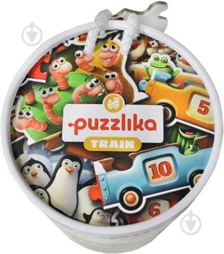 Игрушка-пазл Левеня Поезд - фото 3 Игрушка-пазл Левеня Поезд - фото 3