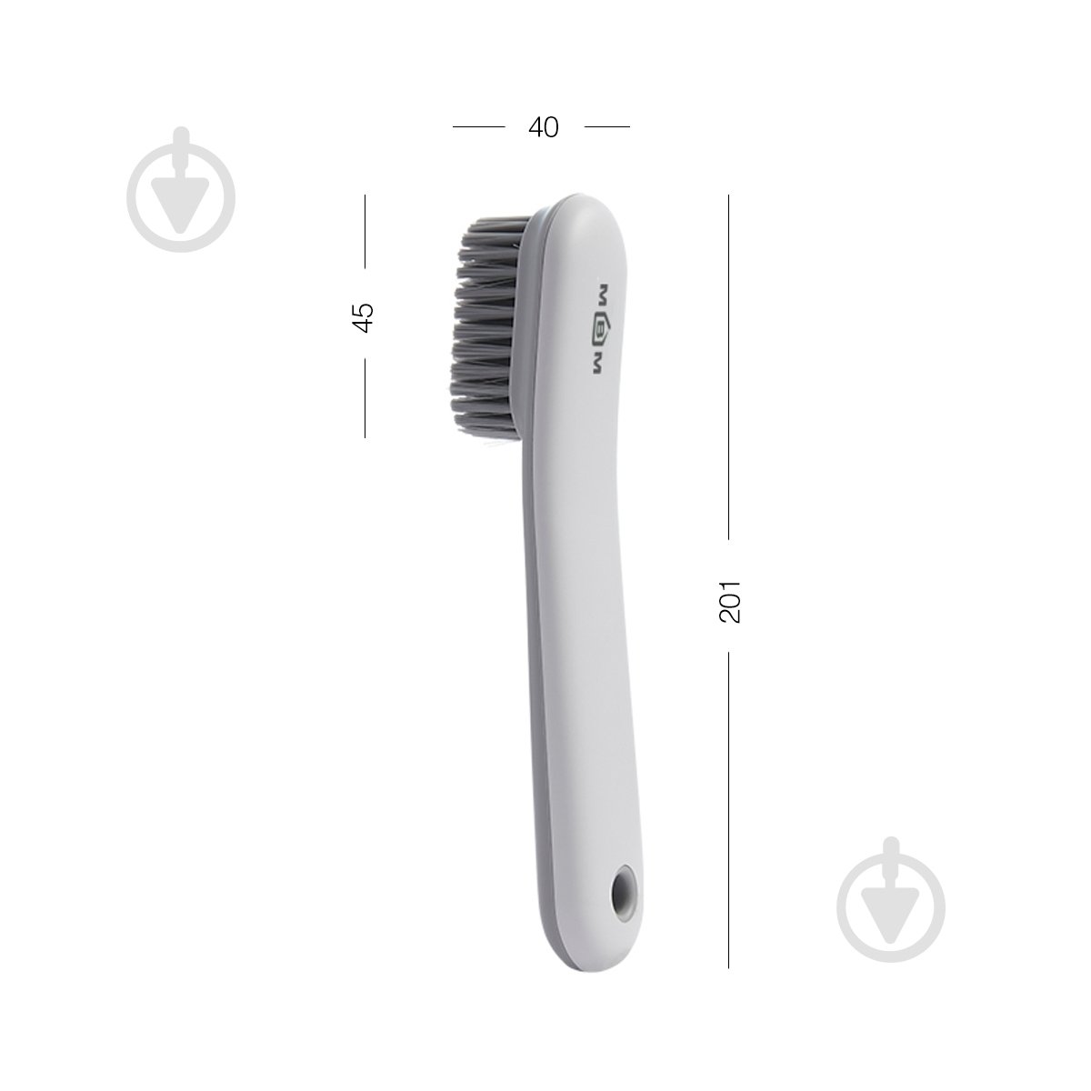 Щетка для уборки МВМ 20 см серый BP-40 - фото 2