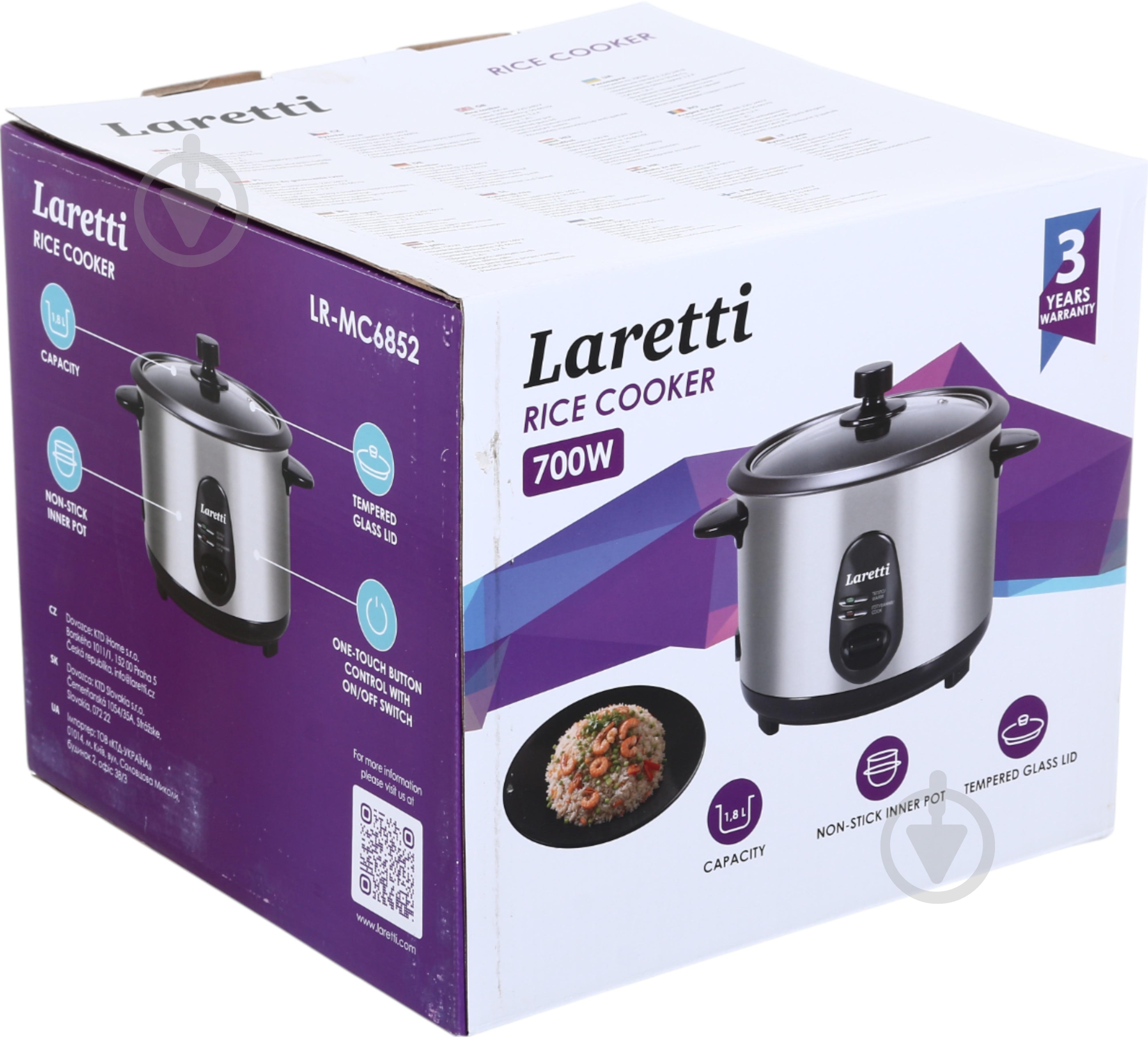 Рисоварка Laretti LR-MC6852 - фото 7