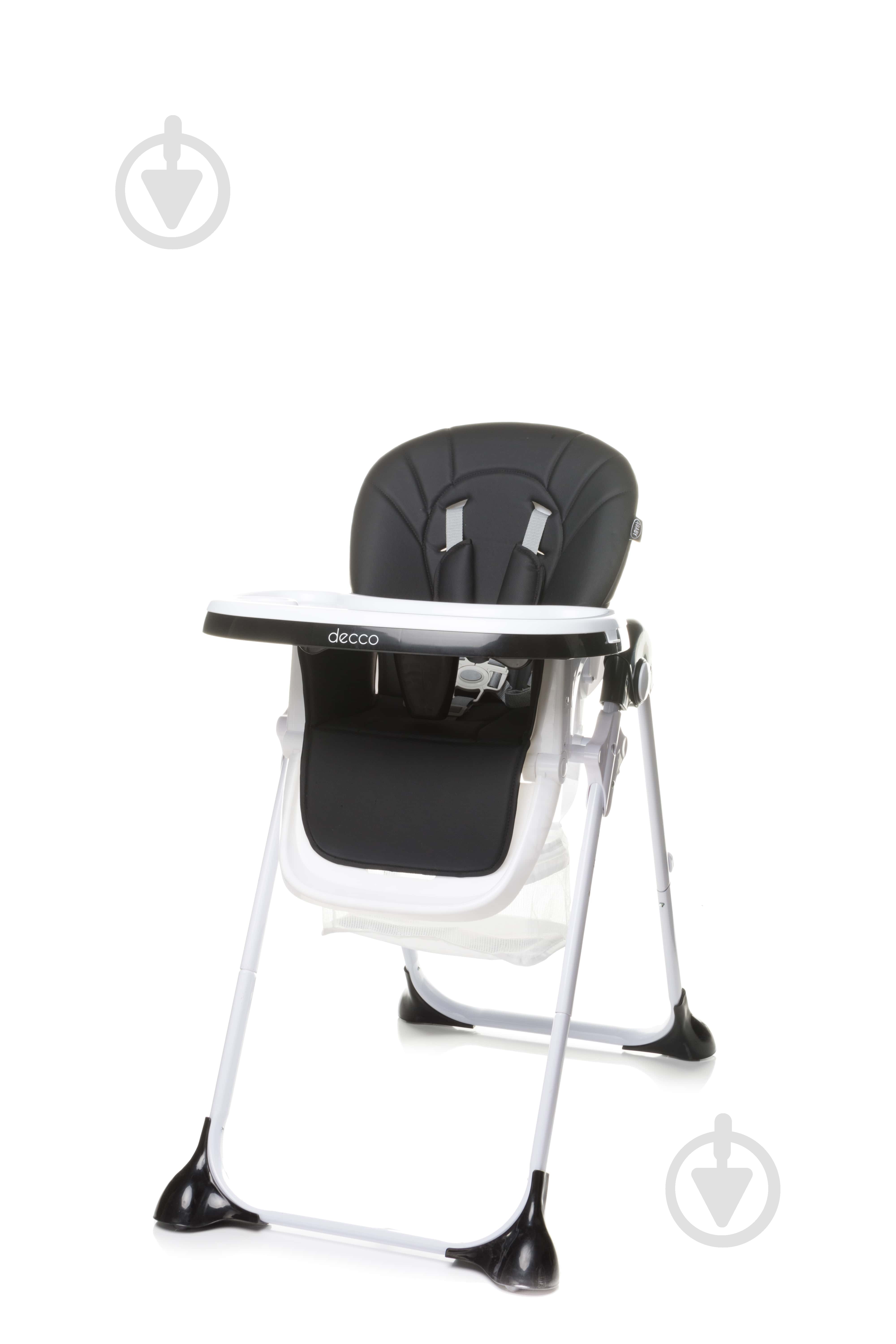 Стільчик для годування 4Baby Decco black 4DC01 - фото 1 Стільчик для годування 4Baby Decco black 4DC01 - фото 1