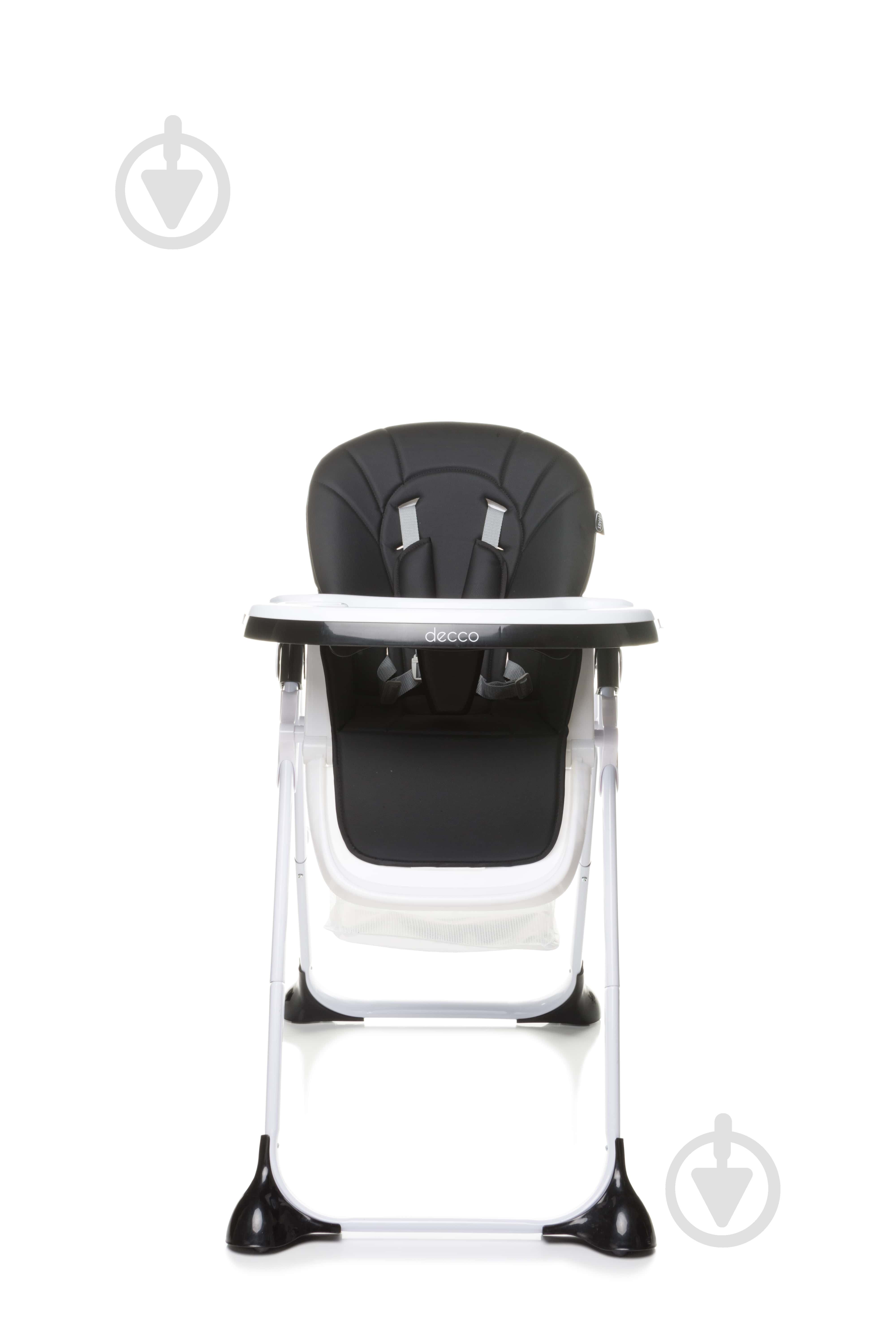 Стільчик для годування 4Baby Decco black 4DC01 - фото 2 Стільчик для годування 4Baby Decco black 4DC01 - фото 2