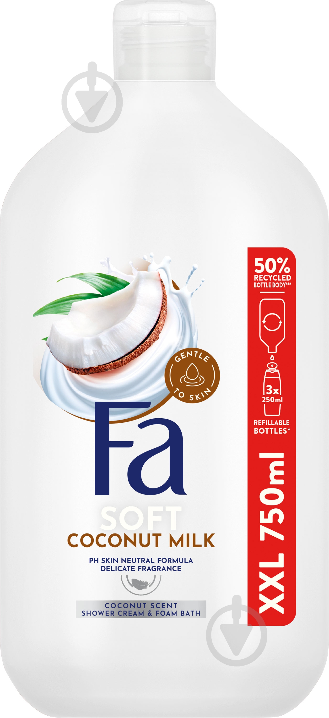 Гель Fa Coconut Milk 750 мл - фото 1