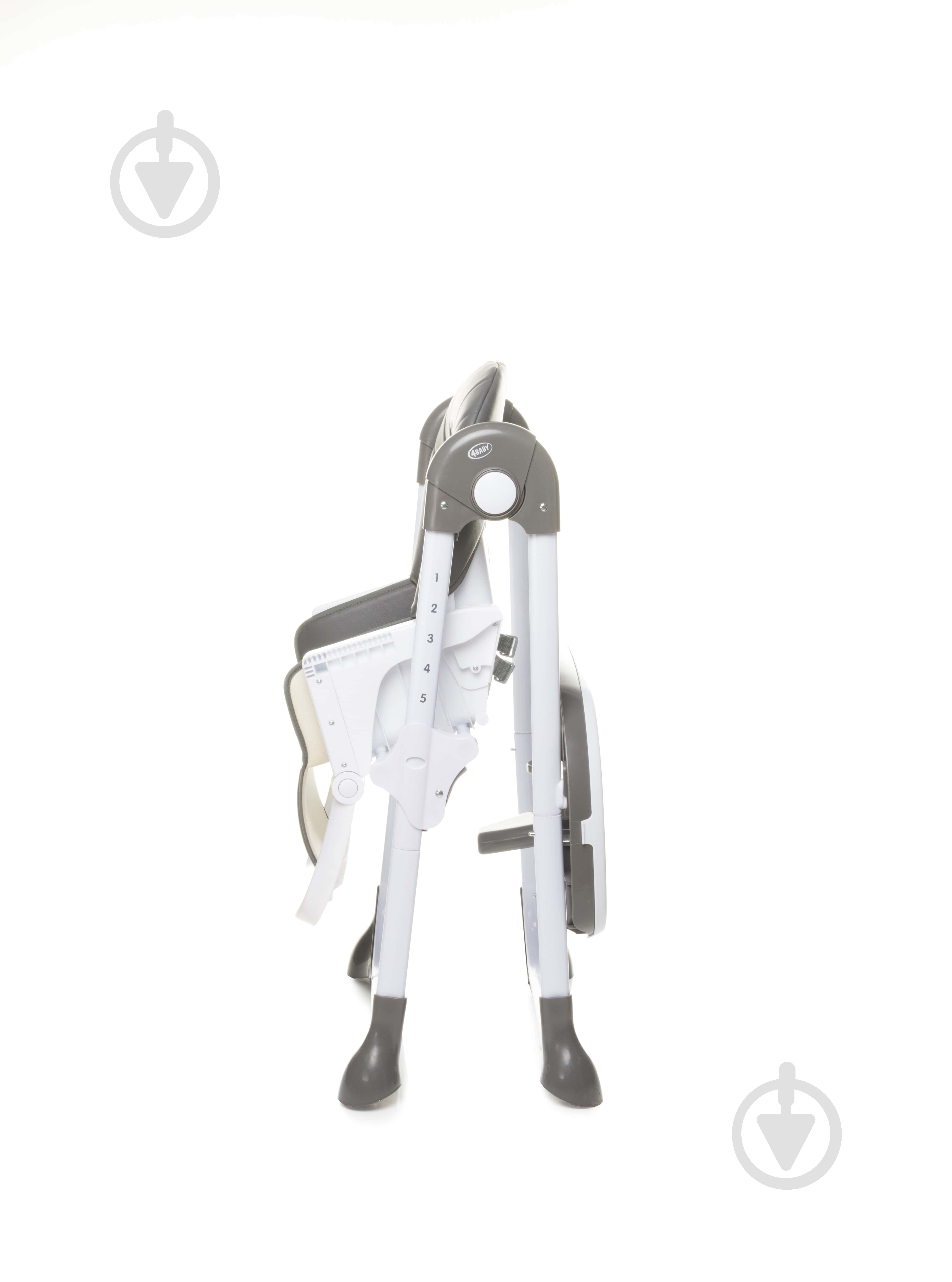 Стульчик для кормления 4Baby Decco grey 4DC03 - фото 2