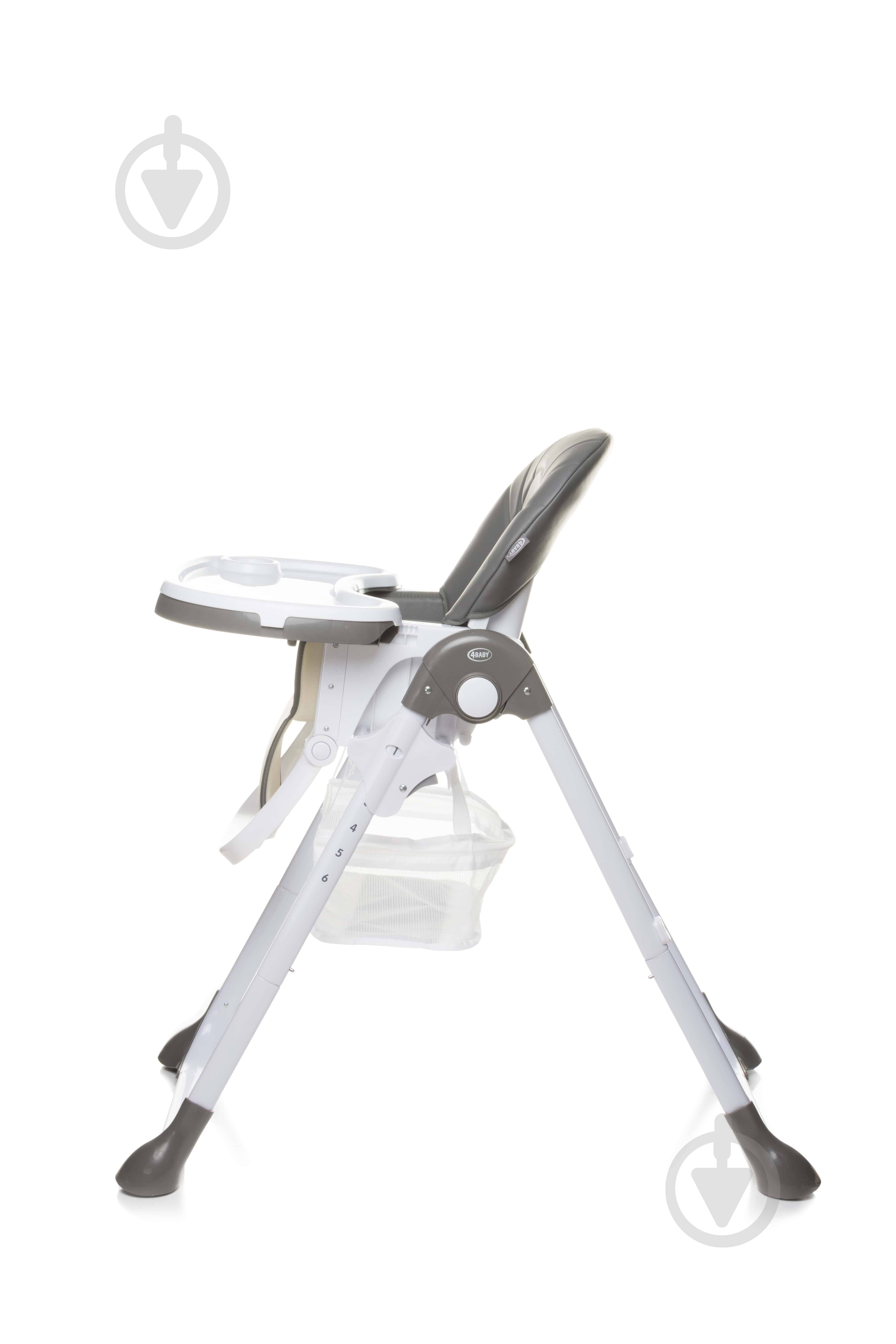 Стульчик для кормления 4Baby Decco grey 4DC03 - фото 3