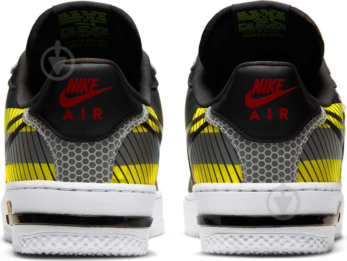 Кроссовки мужские зимние Nike Air Force 1 React LX CT3316-003 р.45 черные - фото 2