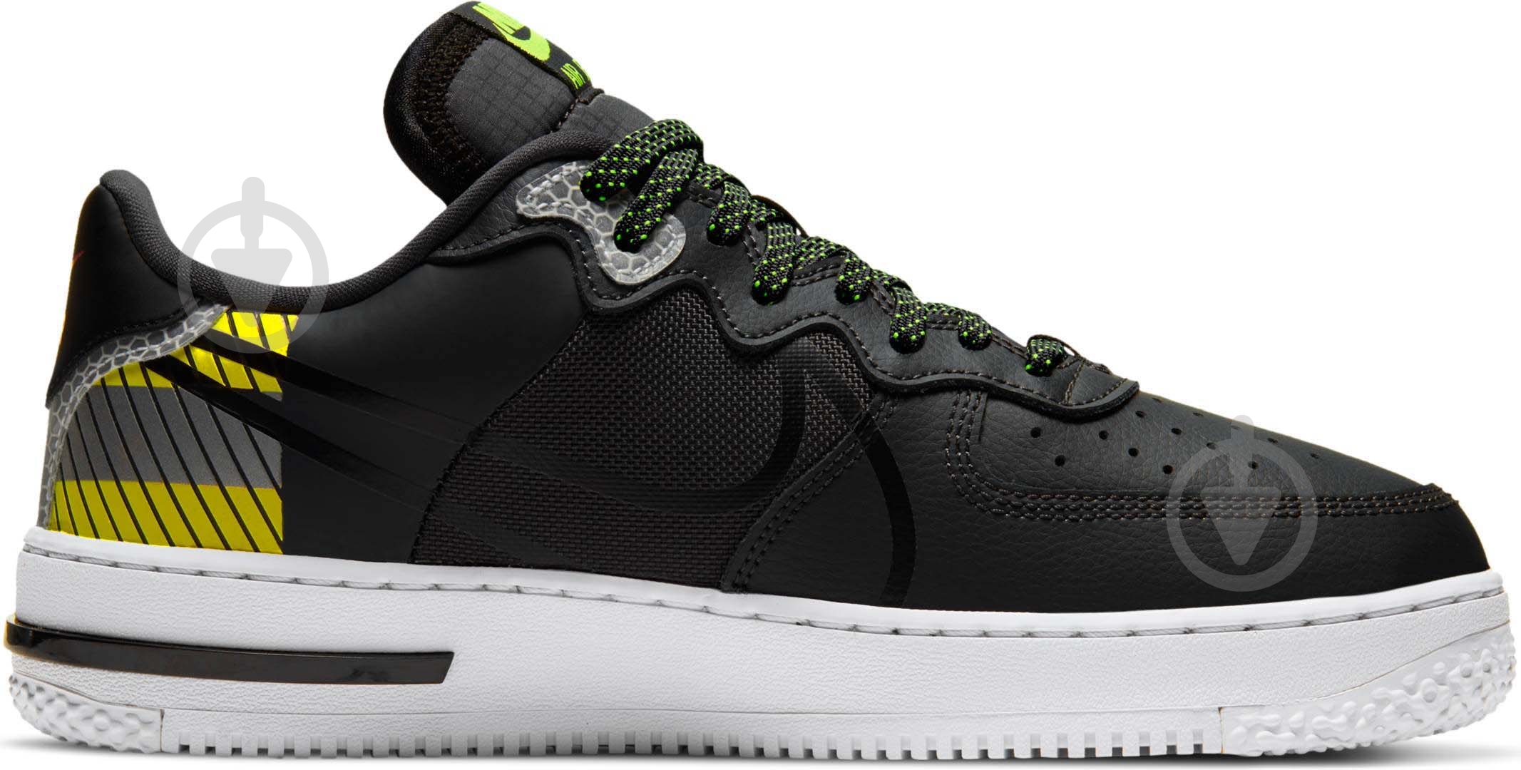 Кроссовки мужские зимние Nike Air Force 1 React LX CT3316-003 р.45 черные - фото 4