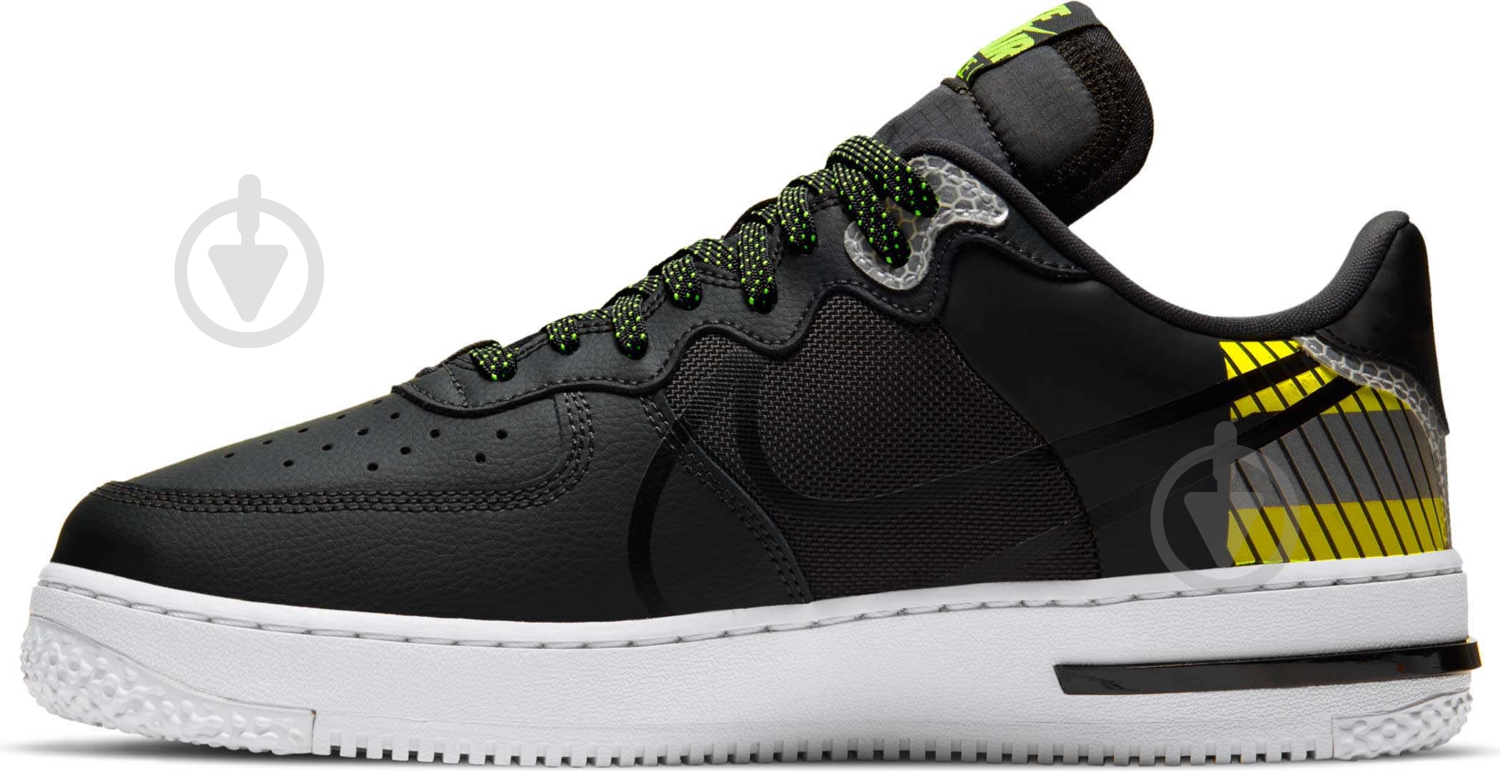 Кроссовки мужские зимние Nike Air Force 1 React LX CT3316-003 р.45 черные - фото 6