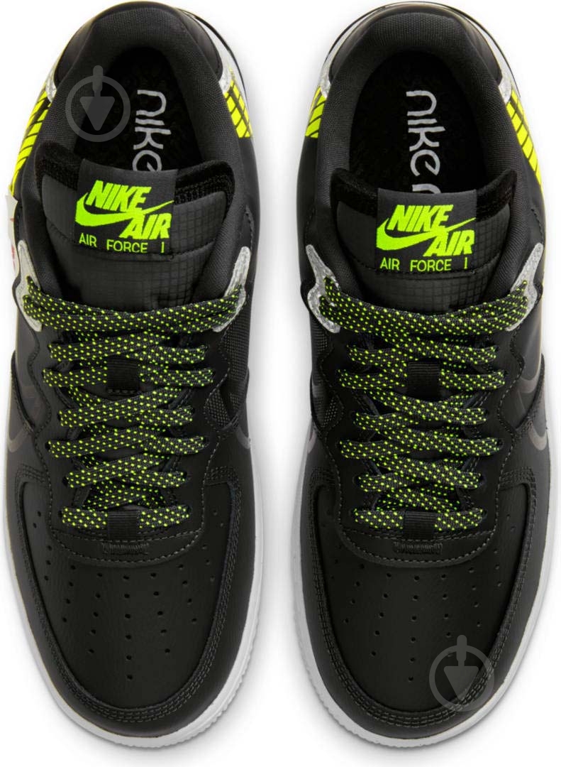 Кроссовки мужские зимние Nike Air Force 1 React LX CT3316-003 р.45 черные - фото 7