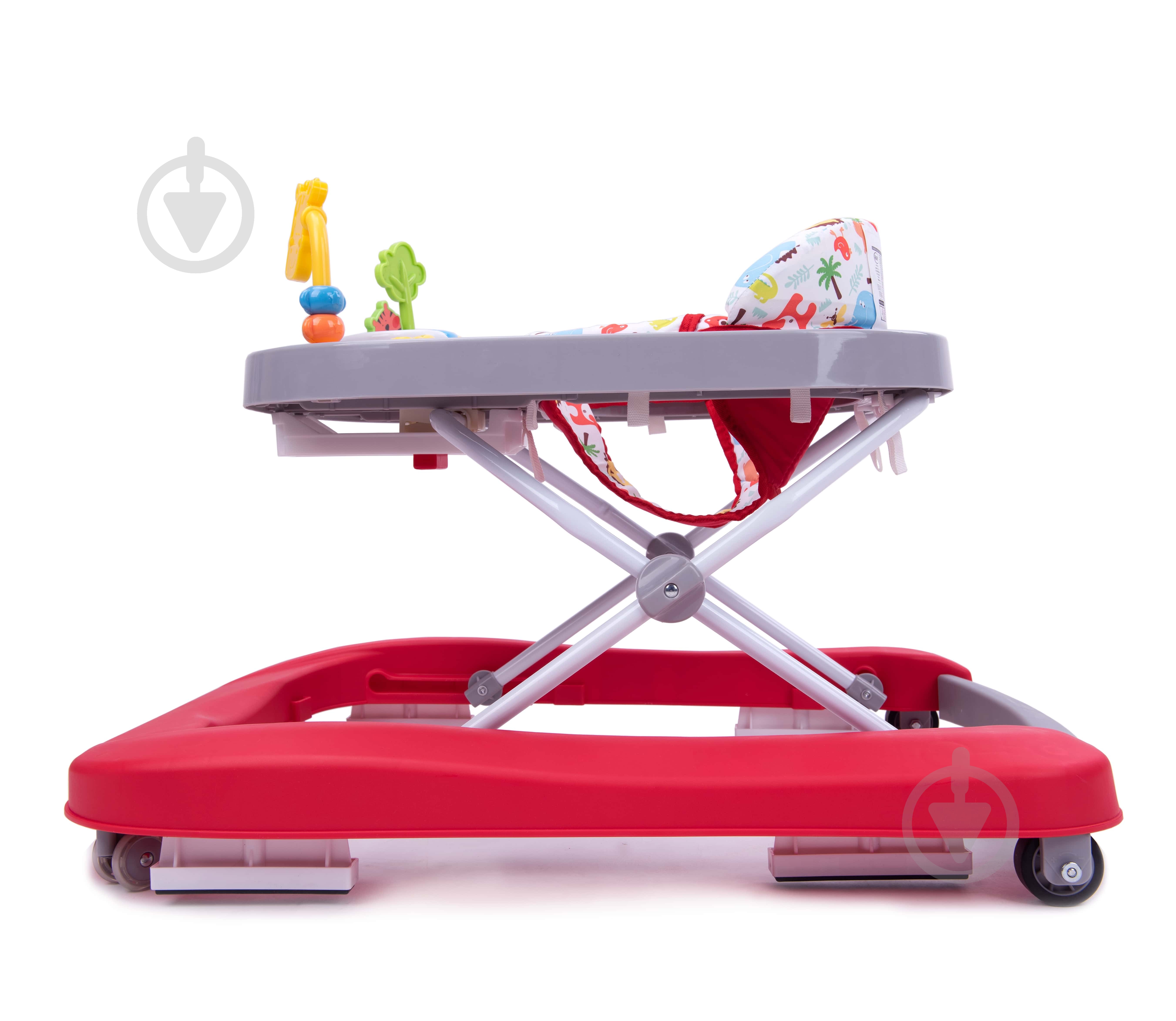 Ходунки интерактивные 4Baby Walk'n Push red 4WP03 - фото 2 Ходунки интерактивные 4Baby Walk'n Push red 4WP03 - фото 2