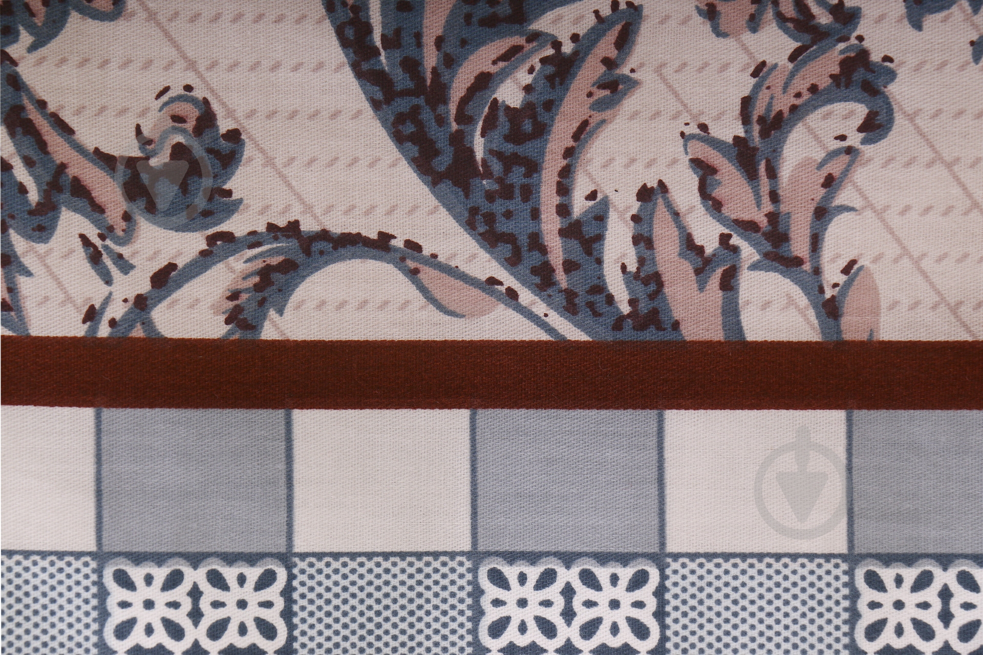 Комплект постельного белья Алосия 2,0 коричневый Ibodo - фото 5