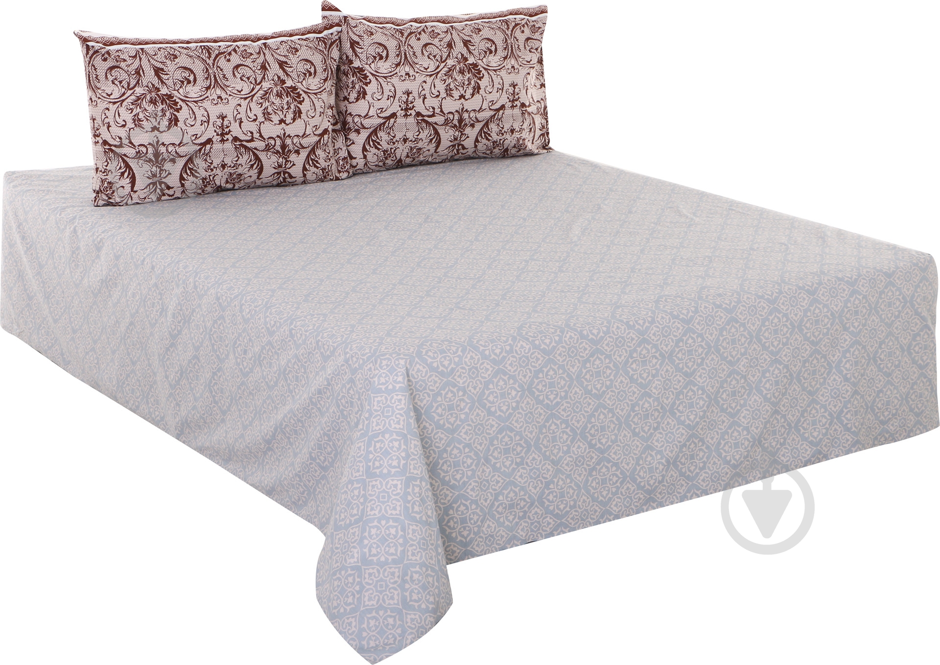 Комплект постельного белья Алосия 2,0 коричневый Ibodo - фото 2