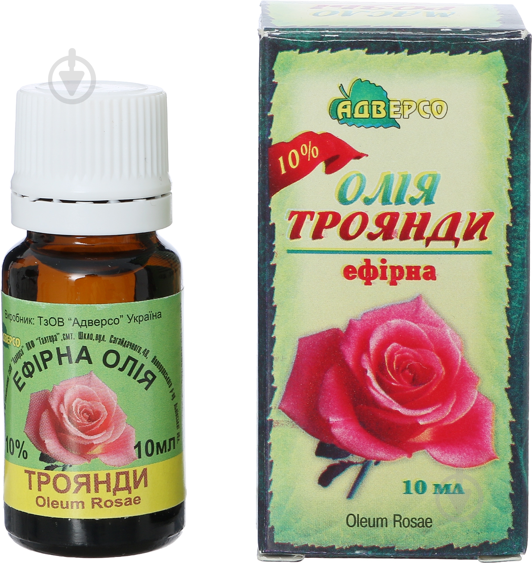 Ефірна олія Адверсо Розовое 10% 10 мл - фото 2