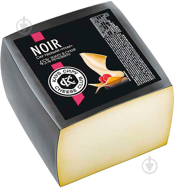 Сир ТМ Клуб сиру Нуар 45% (2261611786013) - фото 1