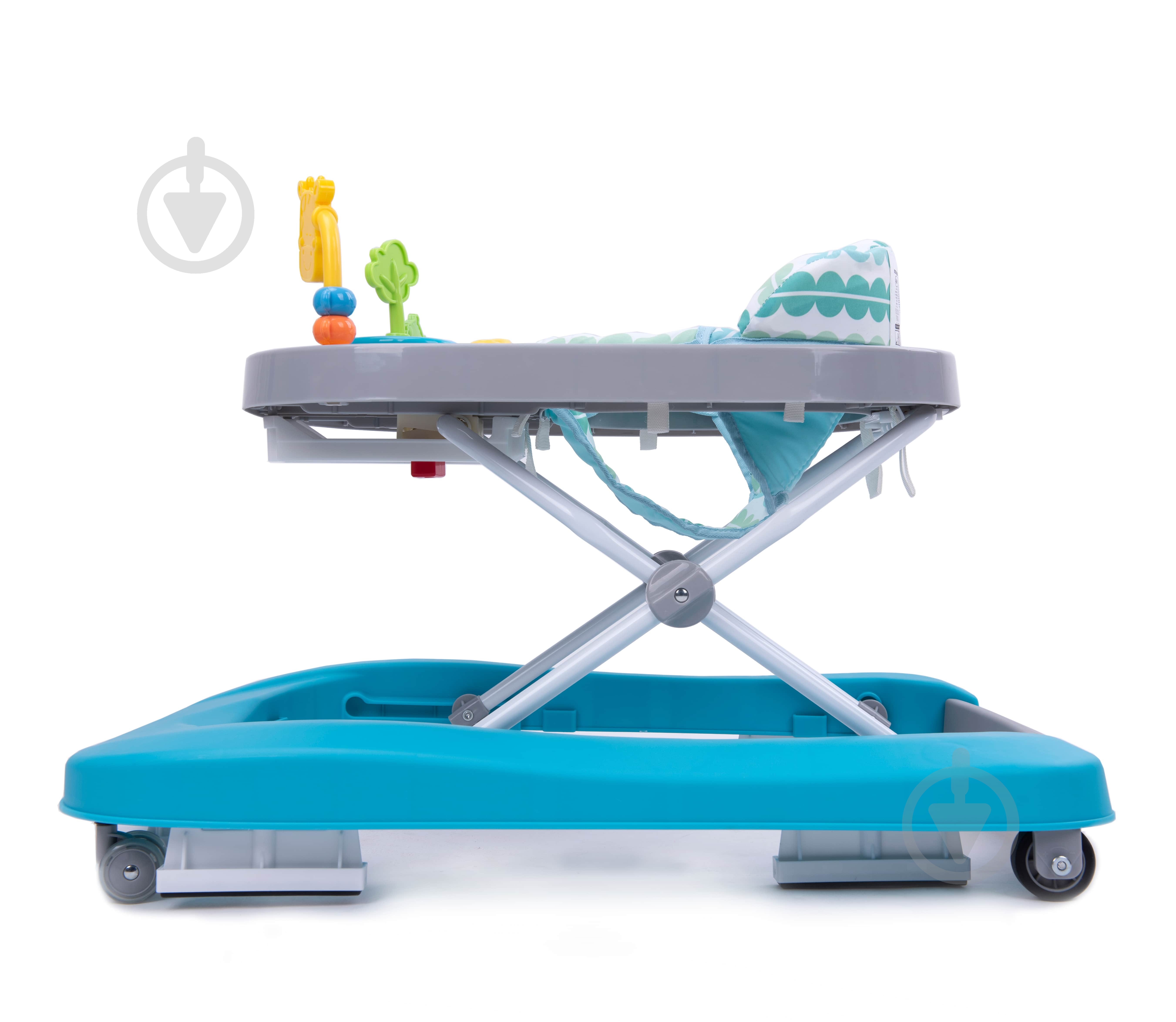 Ходунки интерактивные 4Baby Walk'n Push turkus 4WP04 - фото 2