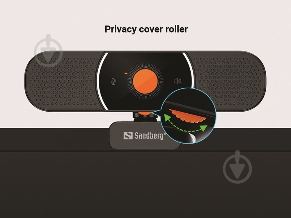 Веб-камера Sandberg All-in-1 Webcam 2K HD 134-37 - фото 4 Веб-камера Sandberg All-in-1 Webcam 2K HD 134-37 - фото 4