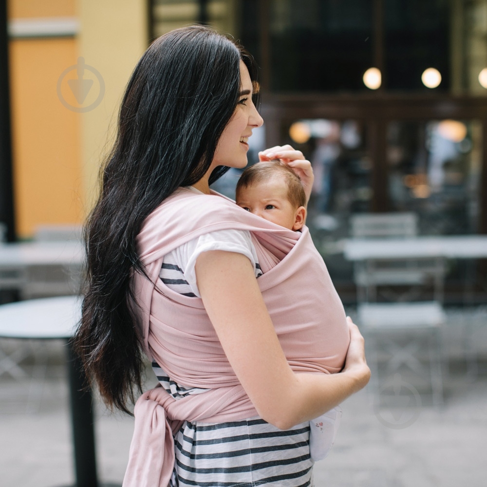 Слинг-шарф Орхидея Love & Carry розовый - фото 3