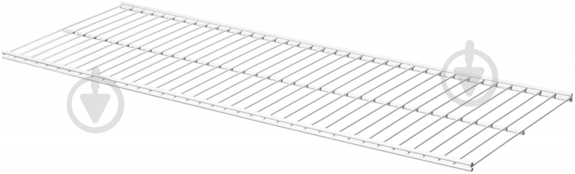 Полиця до гардеробної системи Larvij 903x306 мм L9993WH білий - фото 1