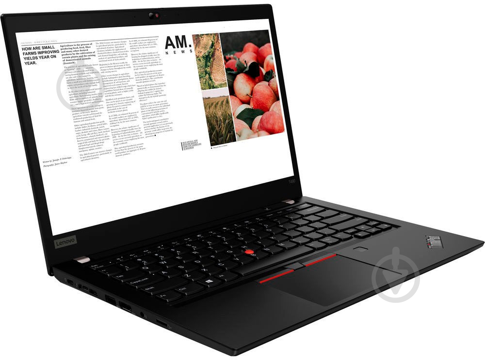 Ноутбук Lenovo ThinkPad T490 14" (20N2004BRT) black - фото 3