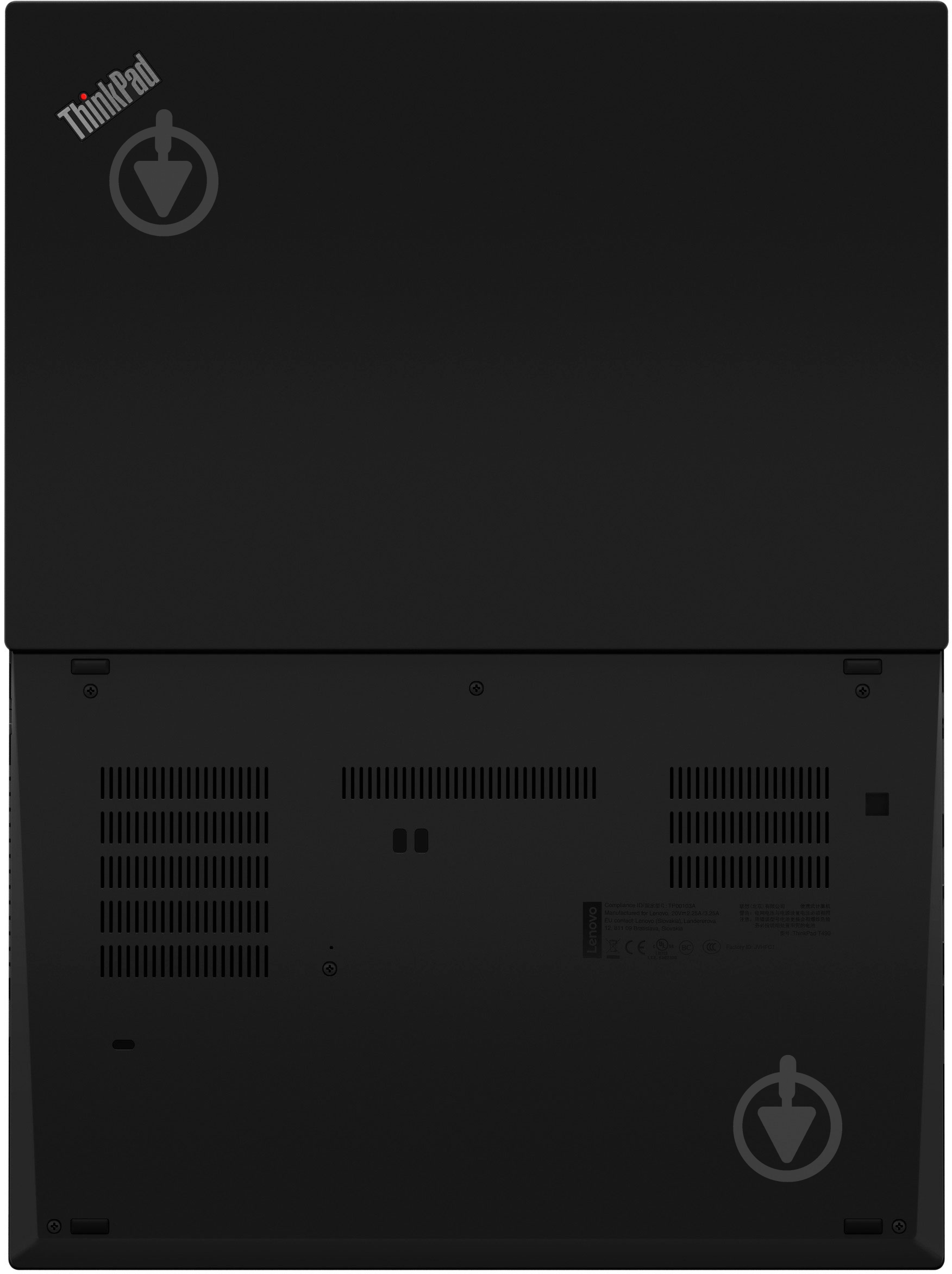 Ноутбук Lenovo ThinkPad T490 14" (20N2004BRT) black - фото 8
