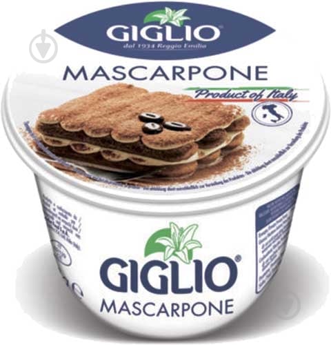 Сир Giglio Mascarpone 36% 500г 8030705010471 - фото 1