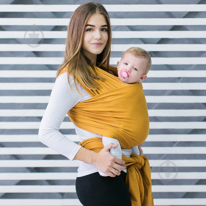 Слинг-шарф Мед Love & Carry желтый LC417 - фото 2