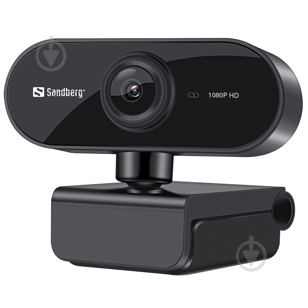 Веб-камера Sandberg Webcam Flex 1080P HD Black (133-97) - фото 2 Веб-камера Sandberg Webcam Flex 1080P HD Black (133-97) - фото 2