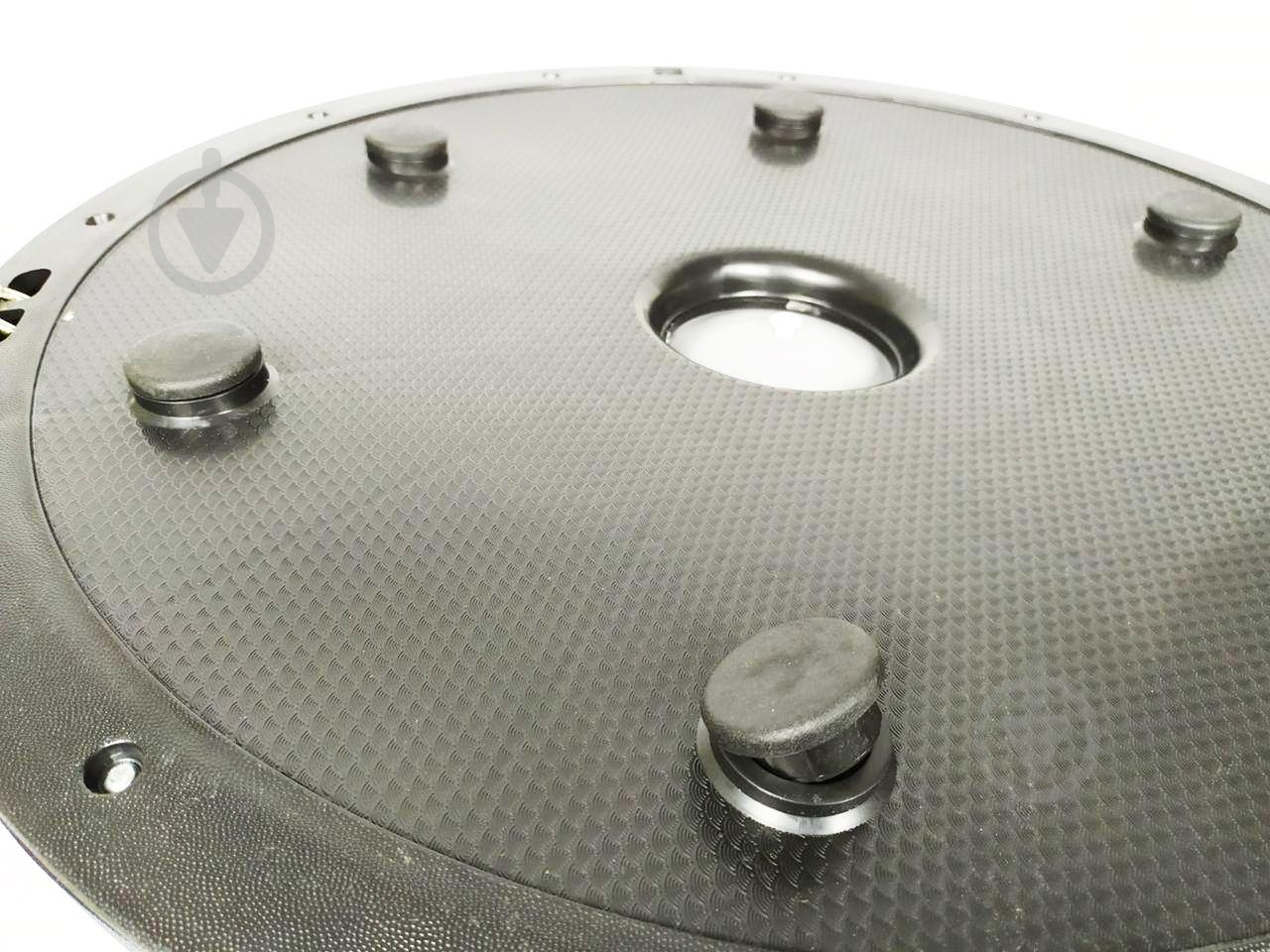Балансировочная платформа EasyFit Bosu Ball 60 см с ножками серый (EF-2323) - фото 4