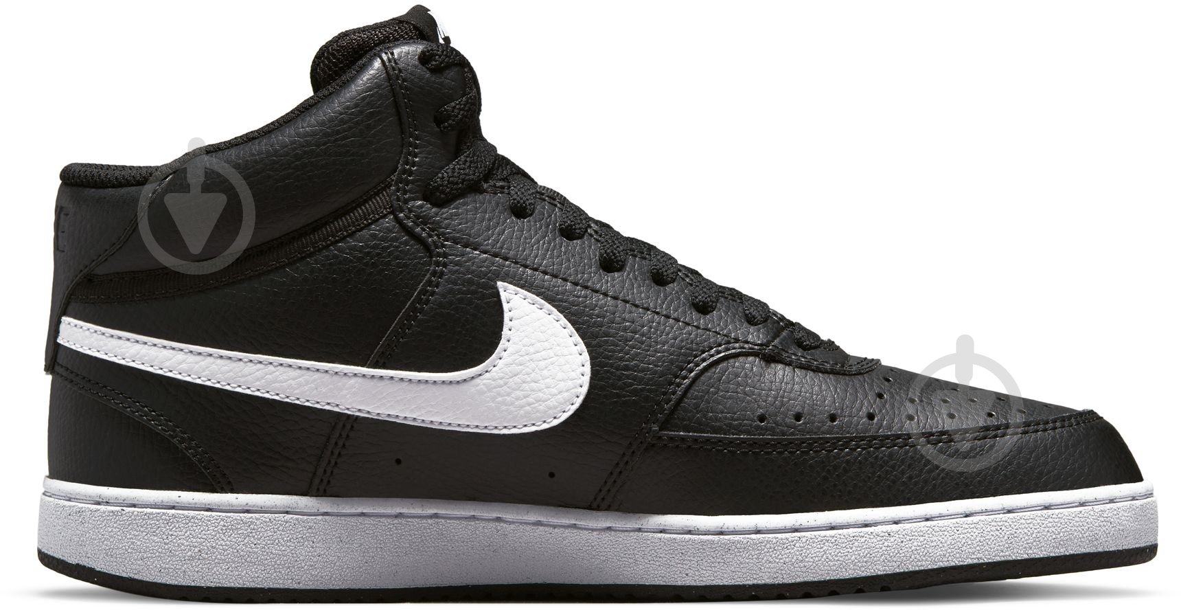 Кросівки чоловічі демісезонні Nike COURT VISION MID NEXT NATURE DN3577-001 р.42 чорні - фото 2