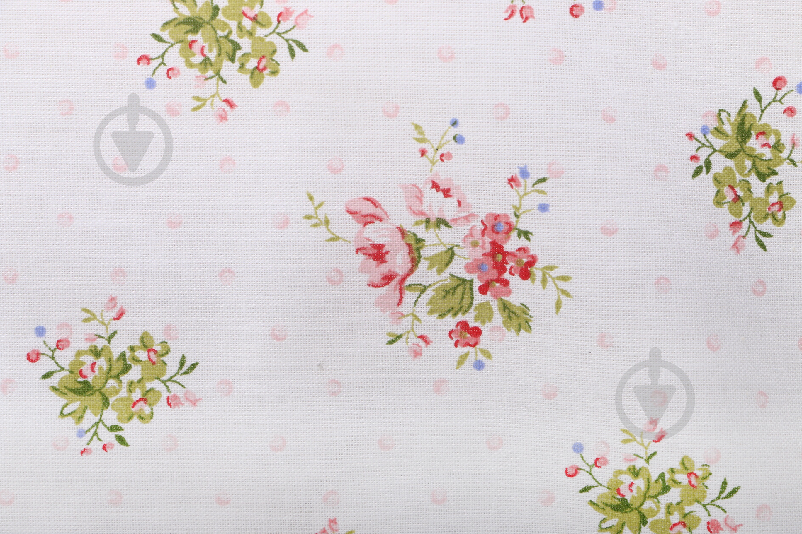 Комплект постельного белья Basic Кантри 2 семейный белый с розовым La Nuit - фото 4