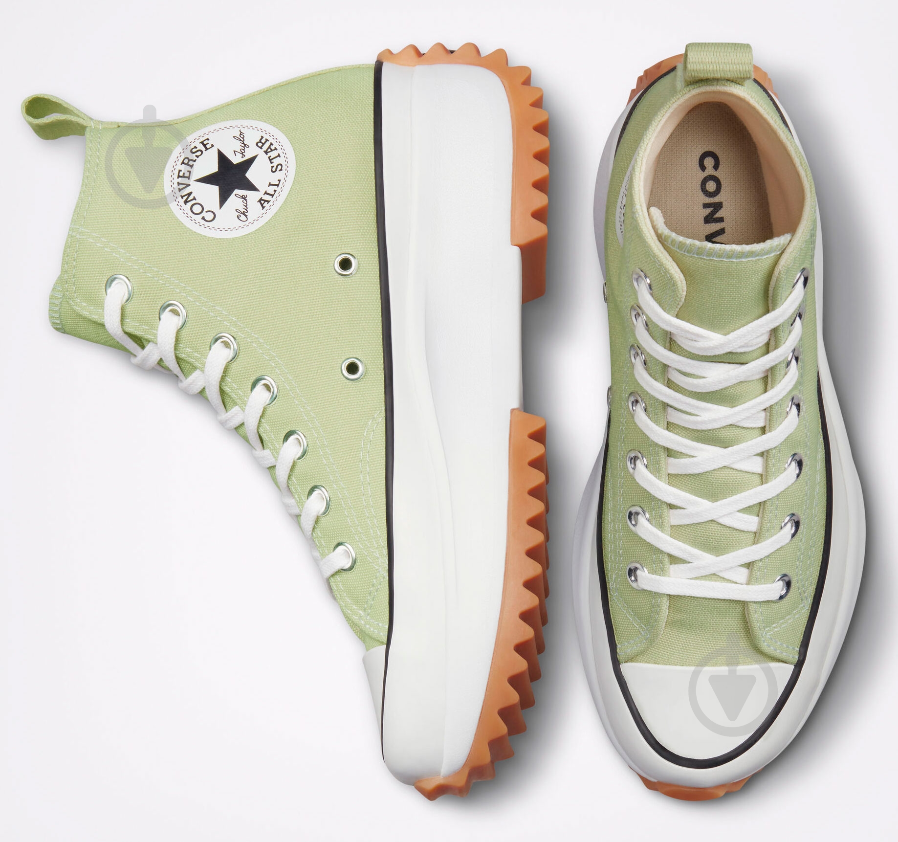 Кеды Converse Run Star Hike A00552C р.40,5 зеленый - фото 4 Кеды Converse Run Star Hike A00552C р.40,5 зеленый - фото 4
