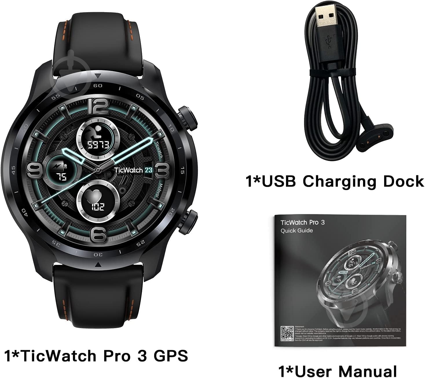Смарт-часы Mobvoi TicWatch Pro 3 GPS (WH12018) - фото 8