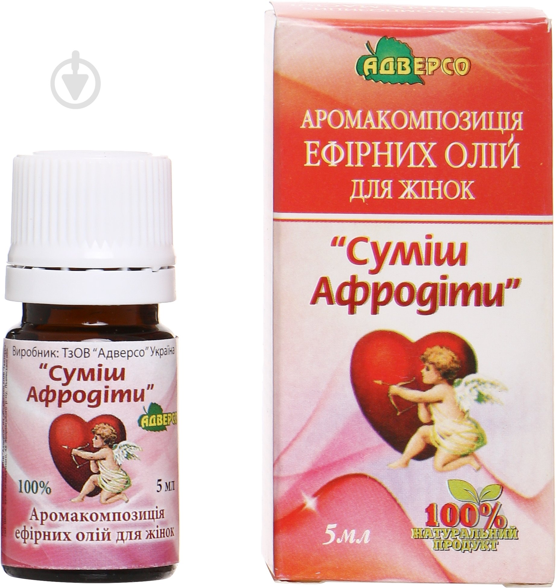 Аромакомпозиция Адверсо Суміш Афродіти 5 мл - фото 2 Аромакомпозиция Адверсо Суміш Афродіти 5 мл - фото 2