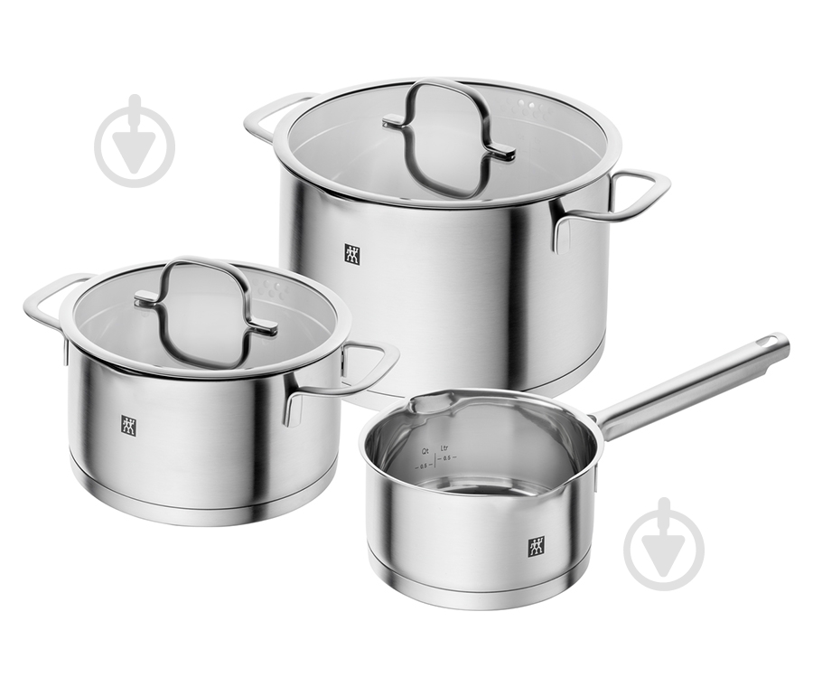 Набор кастрюль Zwilling J.A. Henckels TrueFlow 3 пр 66920-003-0 - фото 1 Набор кастрюль Zwilling J.A. Henckels TrueFlow 3 пр 66920-003-0 - фото 1