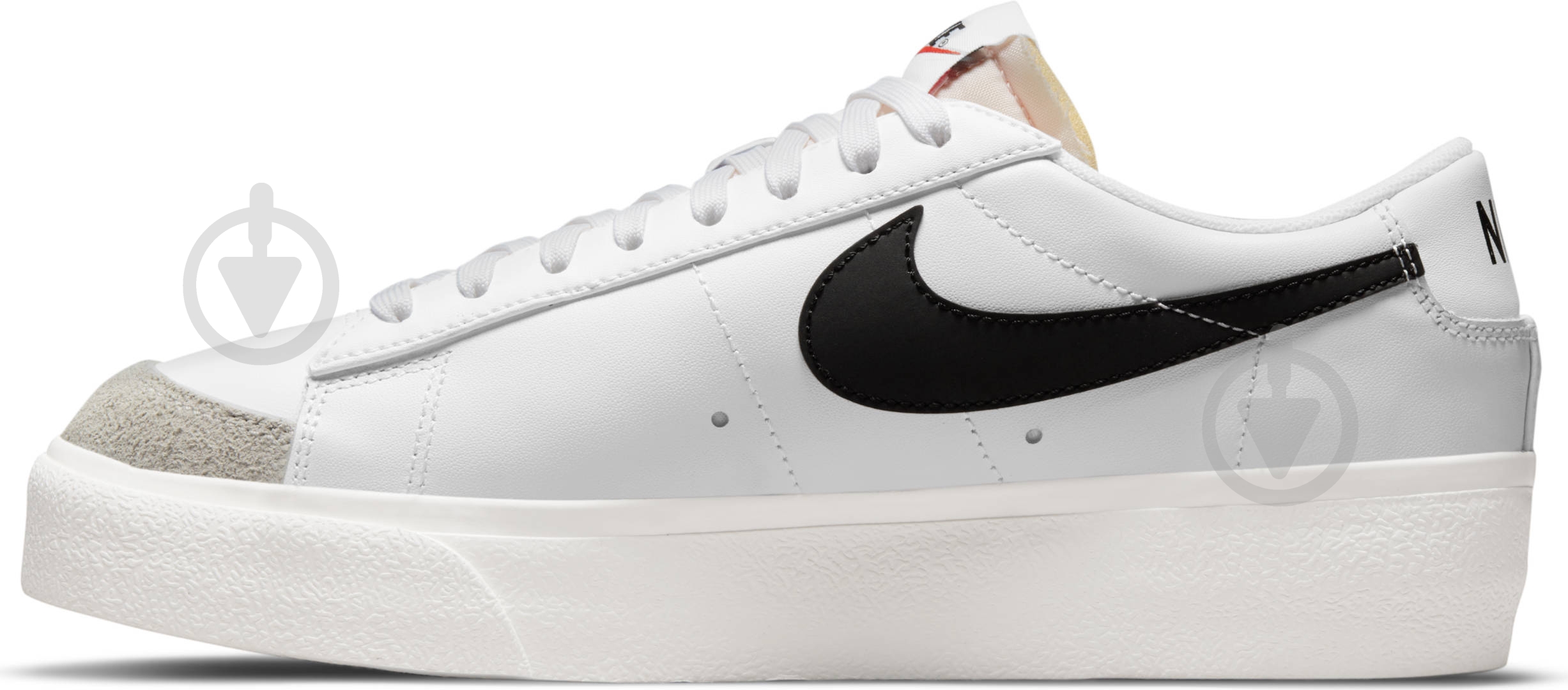 Кроссовки женские демисезонные Nike W BLAZER LOW PLATFORM DJ0292-101 р.40,5 белые - фото 4
