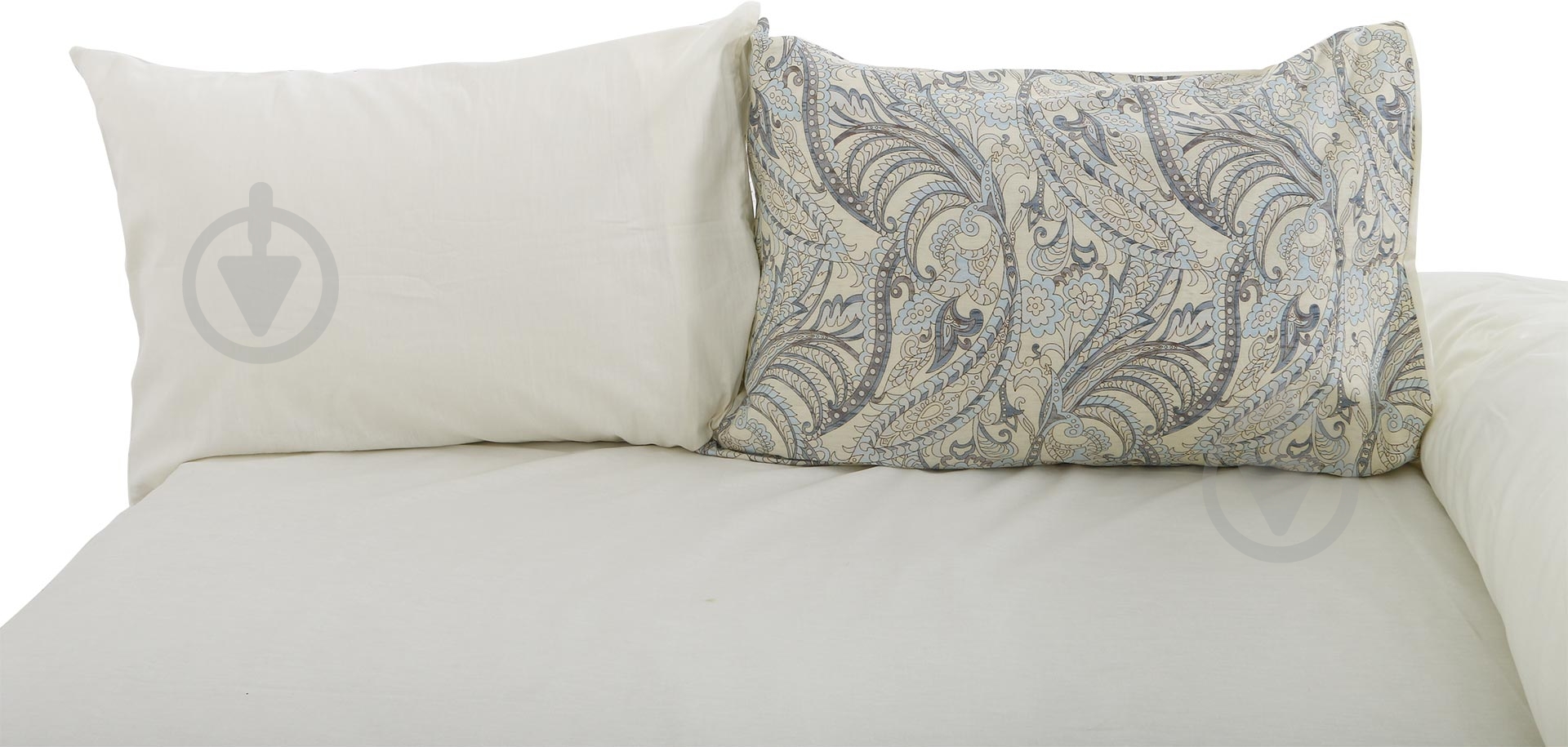 Комплект постельного белья Claudia семейный серый Ibodo - фото 3