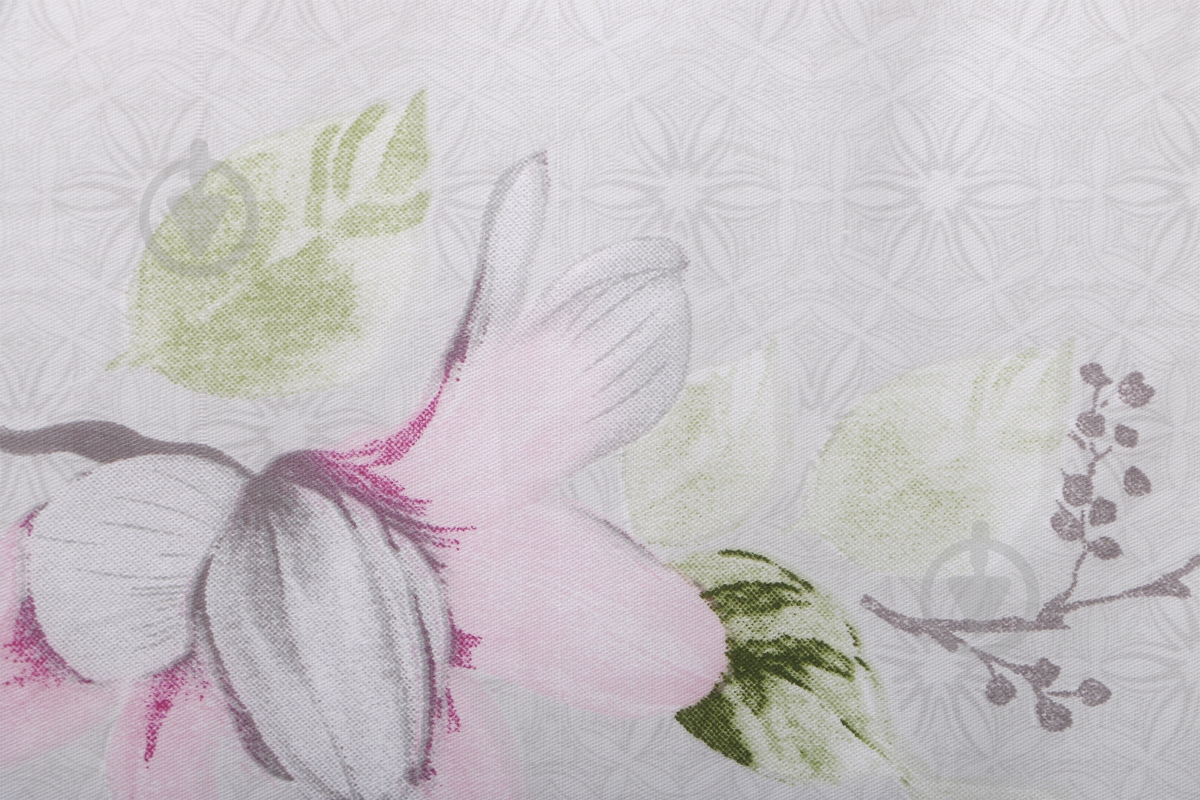 Комплект постельного белья Floral 1,5 серо-розовый Ibodo (без простыни) - фото 4 Комплект постельного белья Floral 1,5 серо-розовый Ibodo (без простыни) - фото 4