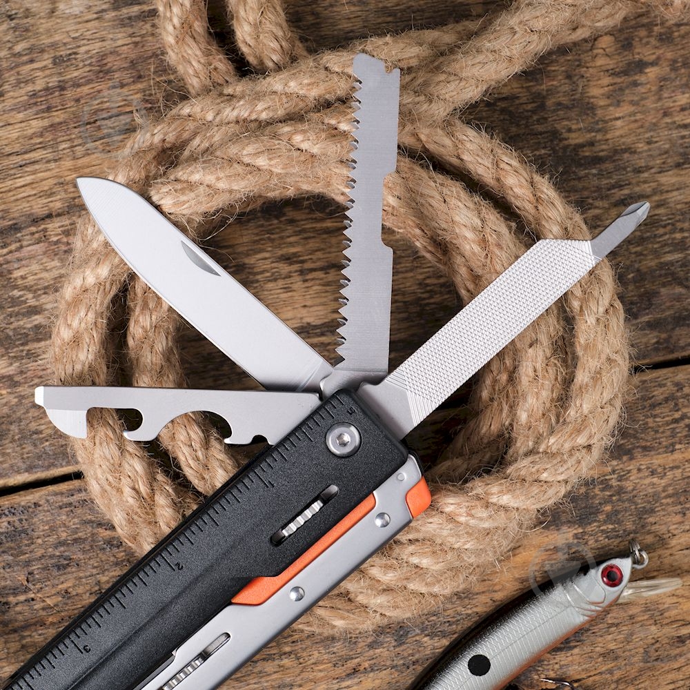 Мультитул Roxon черный Hum1 - фото 31