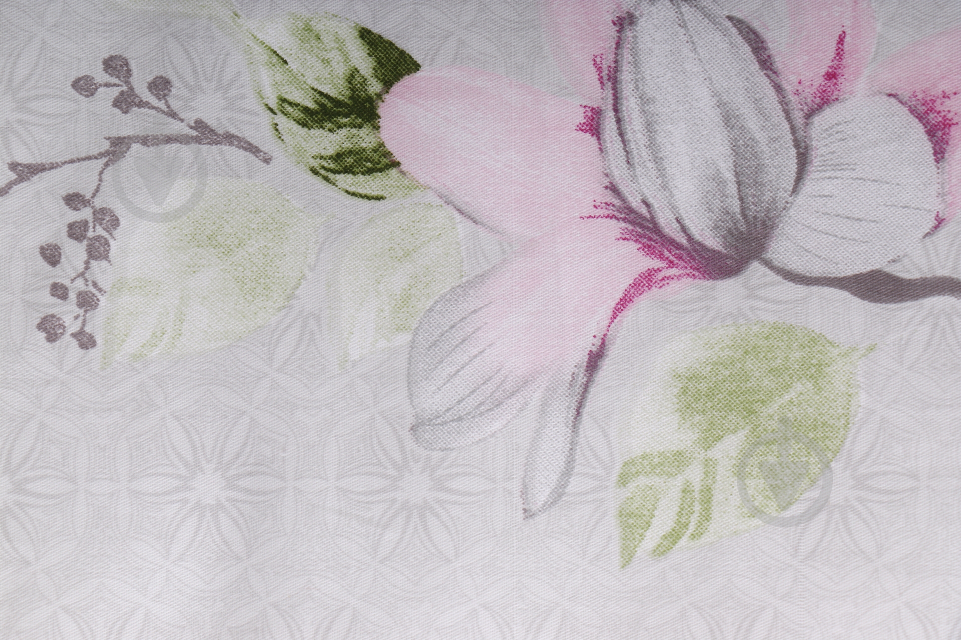 Комплект постельного белья Floral 2,0 серо-розовый Ibodo - фото 5