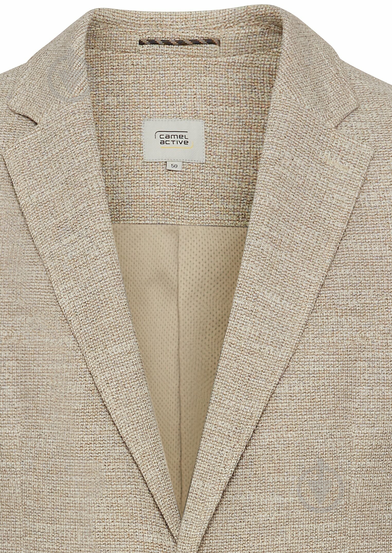 Жакет Camel Active мужской р.52 бежевый 2 - Knopf Blazer - фото 3 Жакет Camel Active мужской р.52 бежевый 2 - Knopf Blazer - фото 3