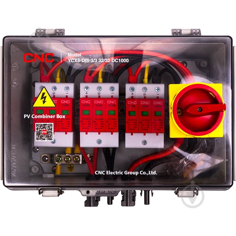 Панель отключения CNC PV CNC 3in-3out YCX8-DIS 3/3 32/32 DC1000 - фото 1 Панель отключения CNC PV CNC 3in-3out YCX8-DIS 3/3 32/32 DC1000 - фото 1