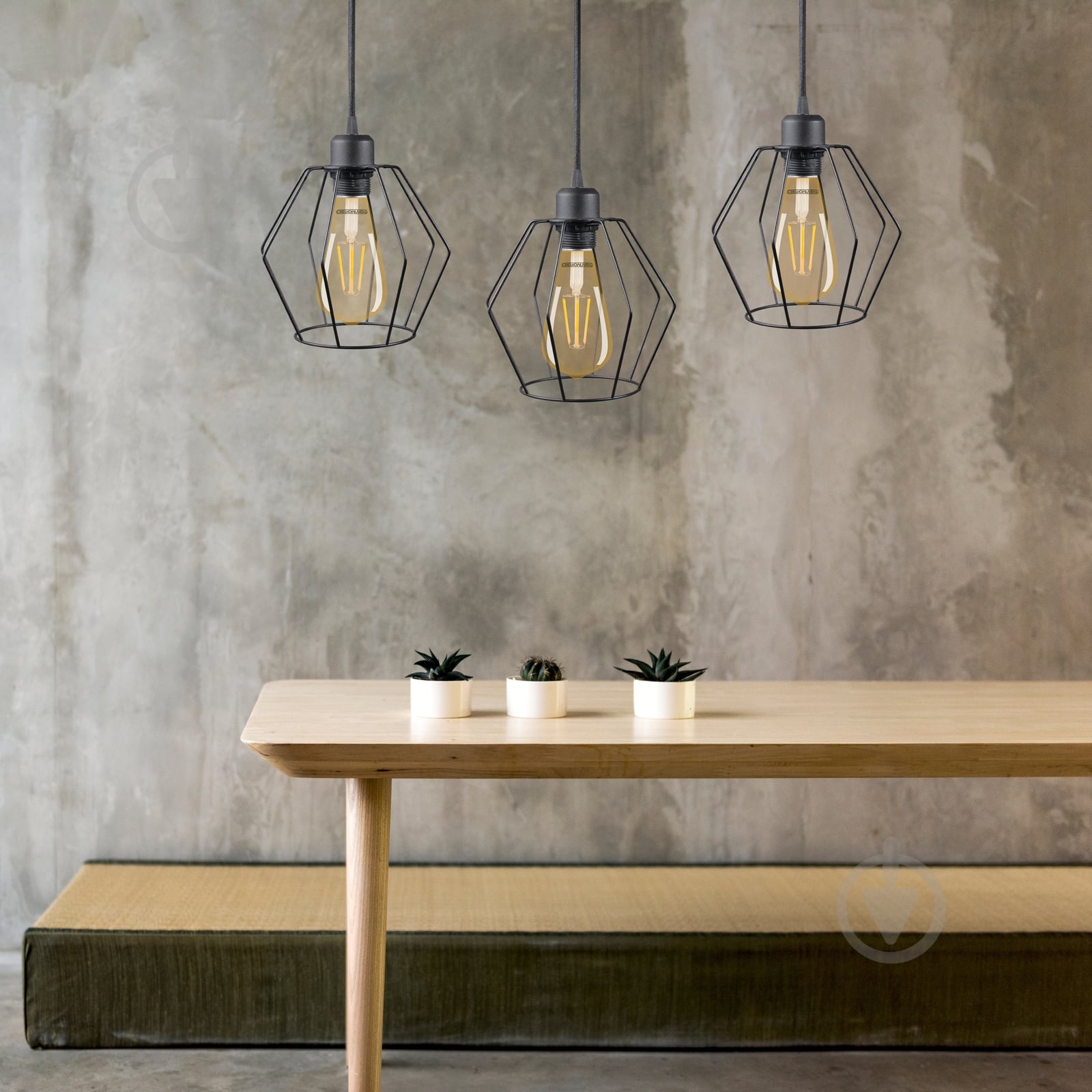 Підвіс Loft 1820 Светкомплект чорний - фото 3