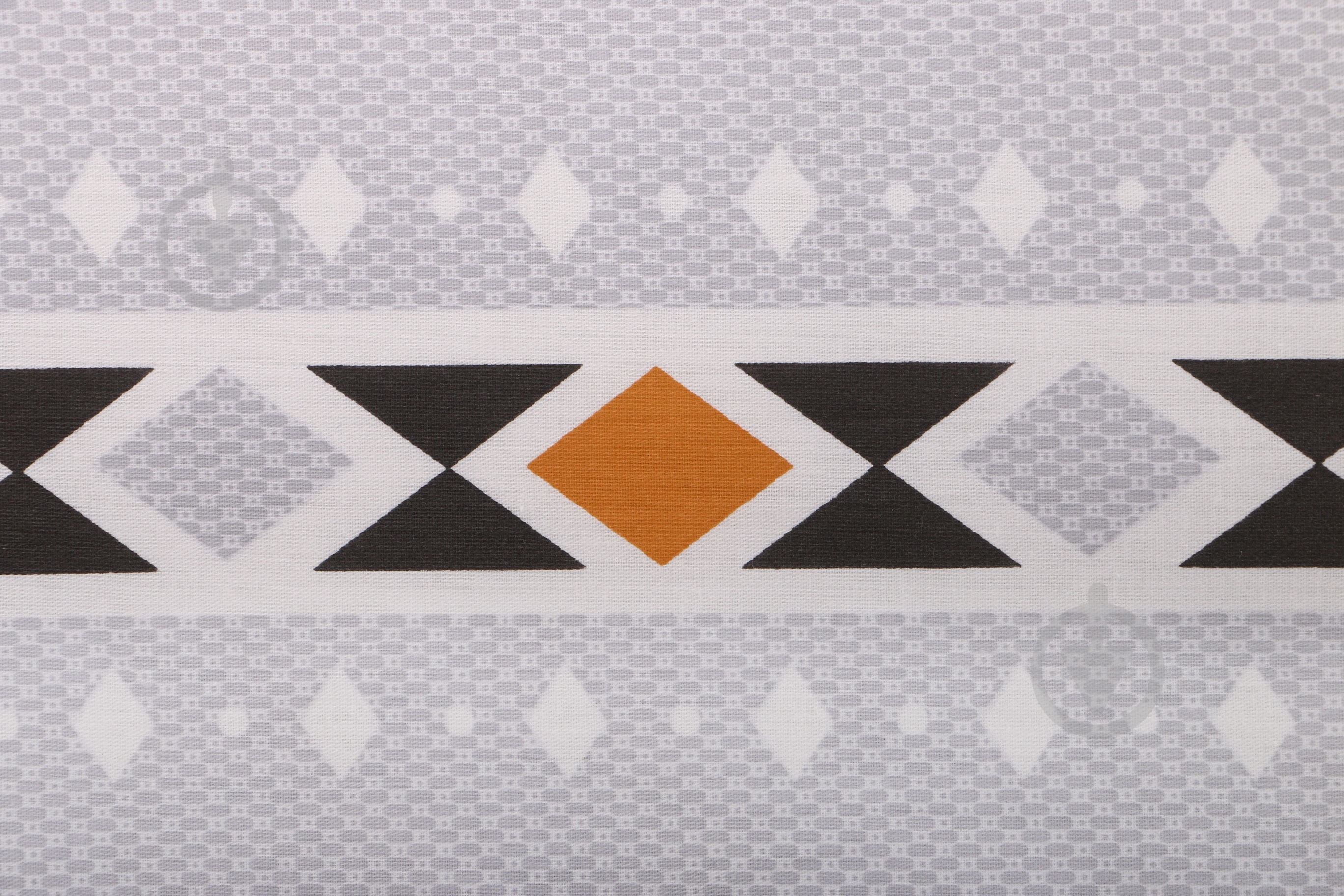 Комплект постельного белья Naples 2,0 серый с желтым La Nuit - фото 4