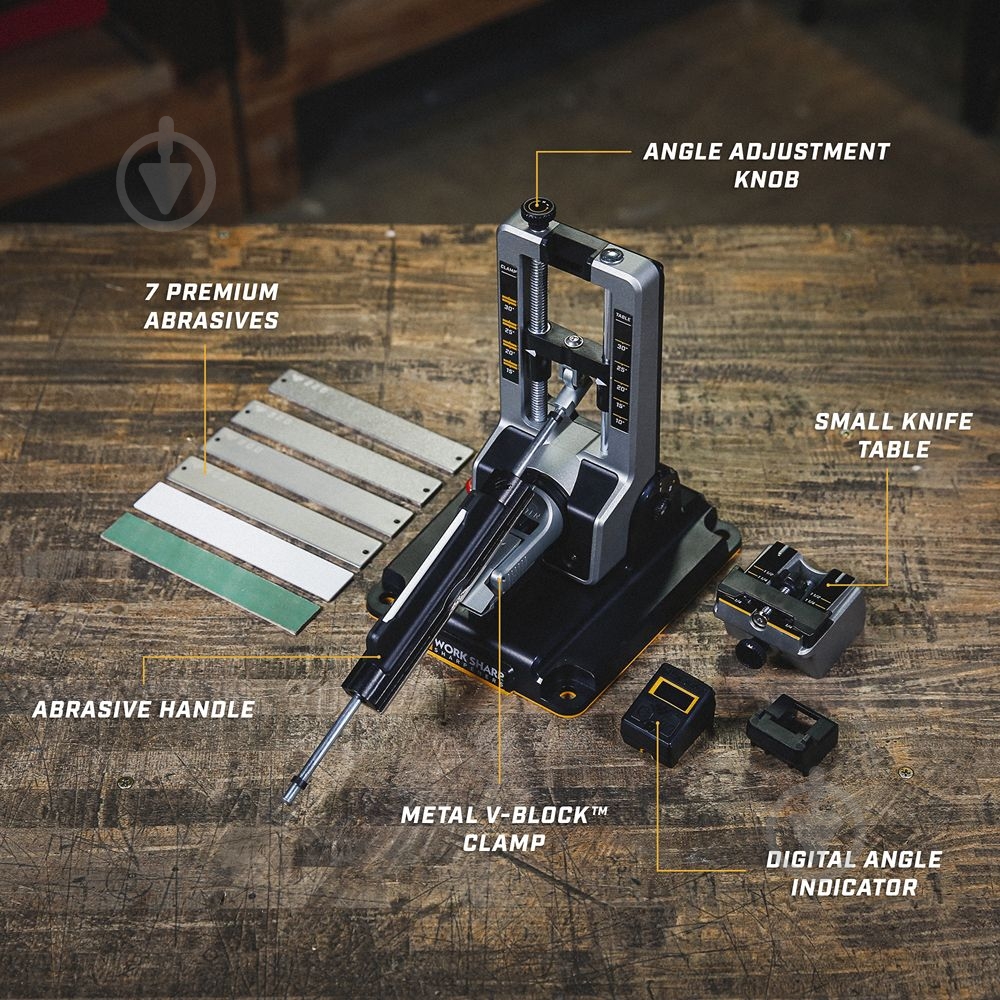 Точило для ножів Work Sharp механічне Professional Precision Adjust Knife Sharpener - фото 26