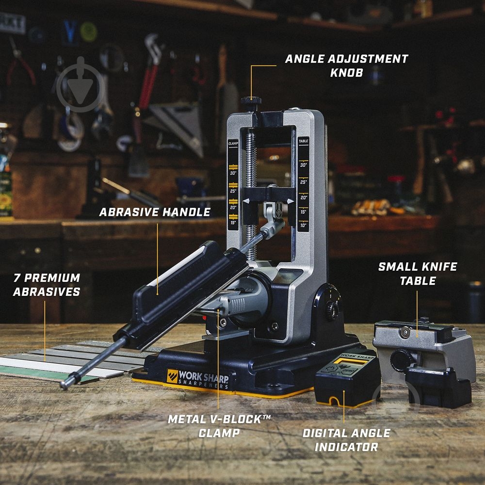 Точило для ножів Work Sharp механічне Professional Precision Adjust Knife Sharpener - фото 27