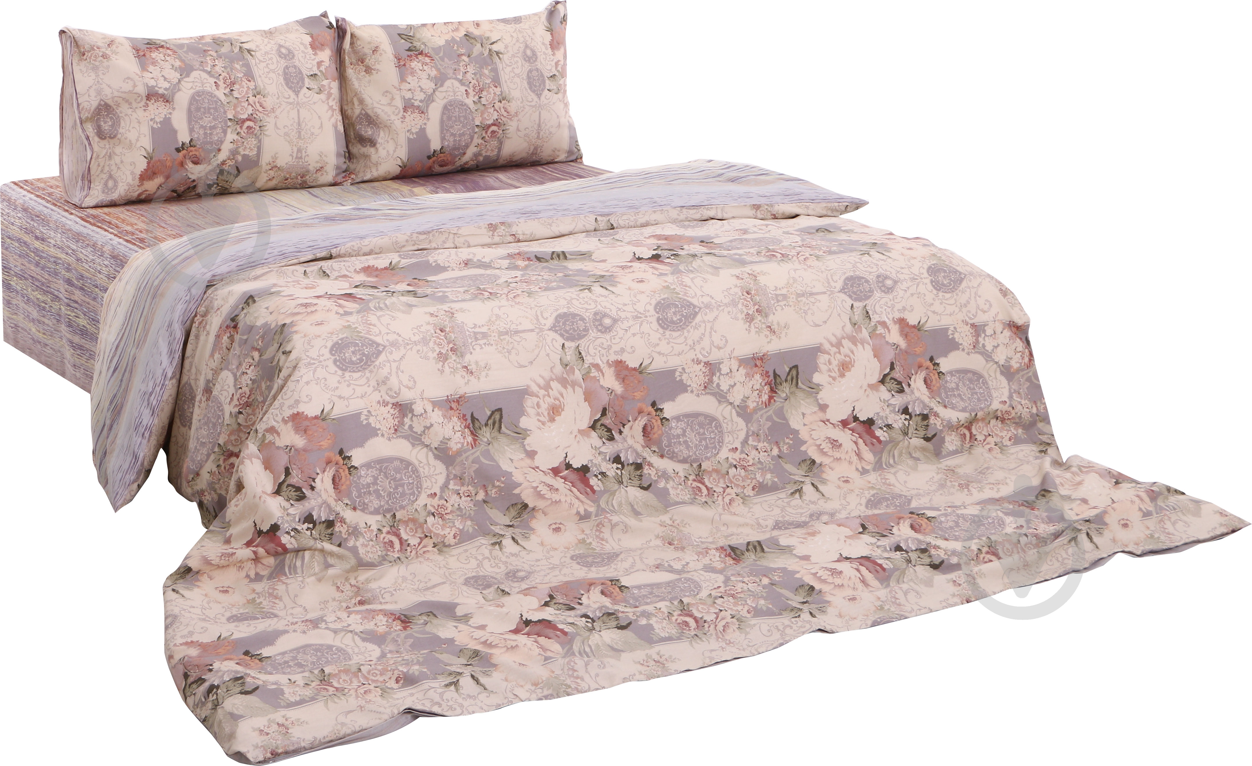 Комплект постельного белья Sarah 2,0 бежевый Ibodo - фото 1