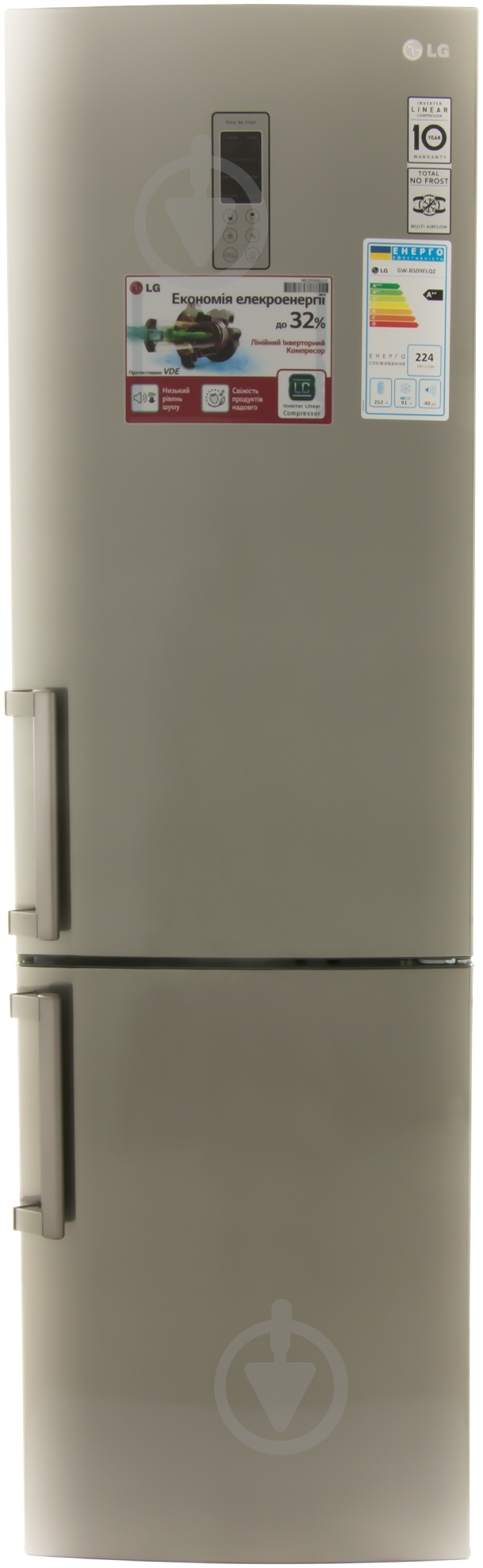 Холодильник LG GW-B509ELQZ - фото 1